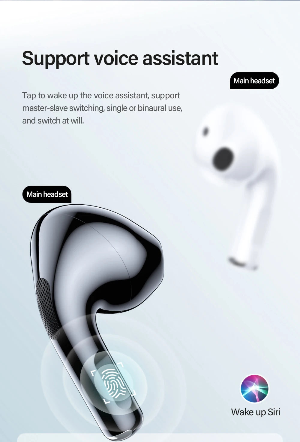 Lenovo LP40 TWS Wireless Earbuds – Bluetooth 5.0 In-Ear Headphones with Mic by Lenovo