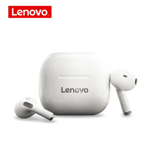 Lenovo LP40 TWS Wireless Earbuds – Bluetooth 5.0 In-Ear Headphones with Mic by Lenovo