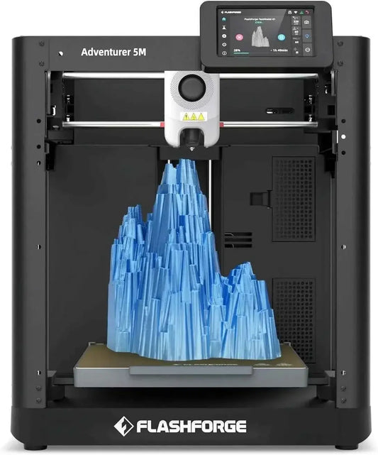 Flashforge AD5M FDM 3D Printer – 600mm/s, Auto Bed Leveling & Quick-Change Nozzle by Unknown Supply