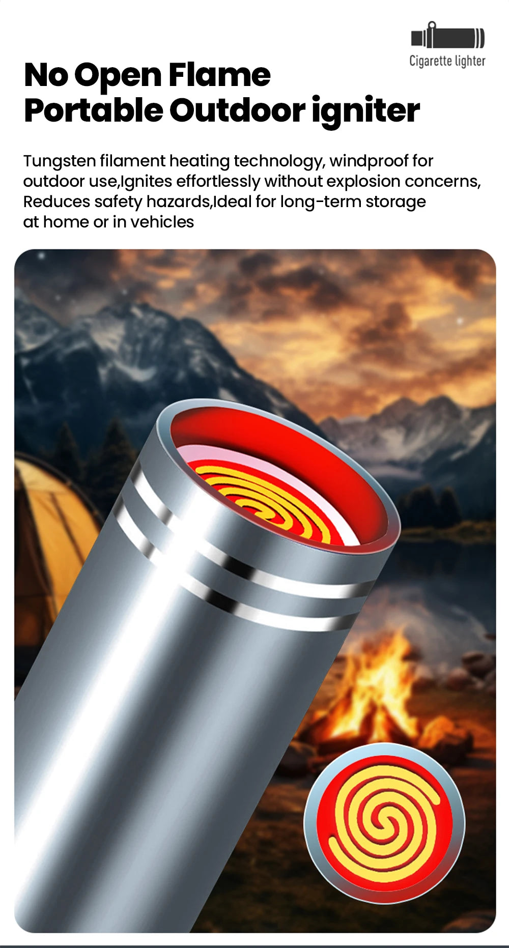Mini Type-C Lighter – USB-C Electric Lighter for iPhone & Android by Unknown Supply