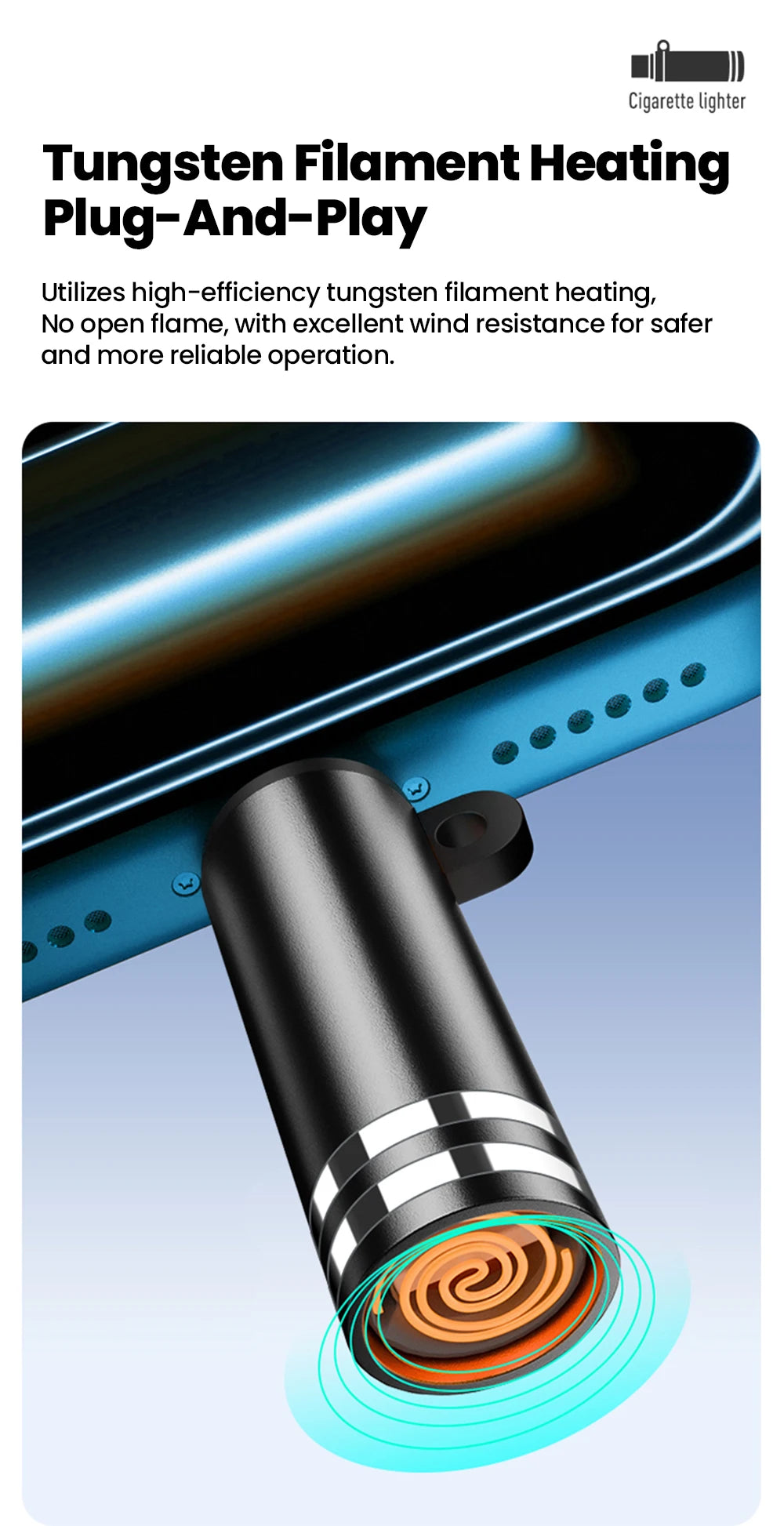 Mini Type-C Lighter – USB-C Electric Lighter for iPhone & Android by Unknown Supply