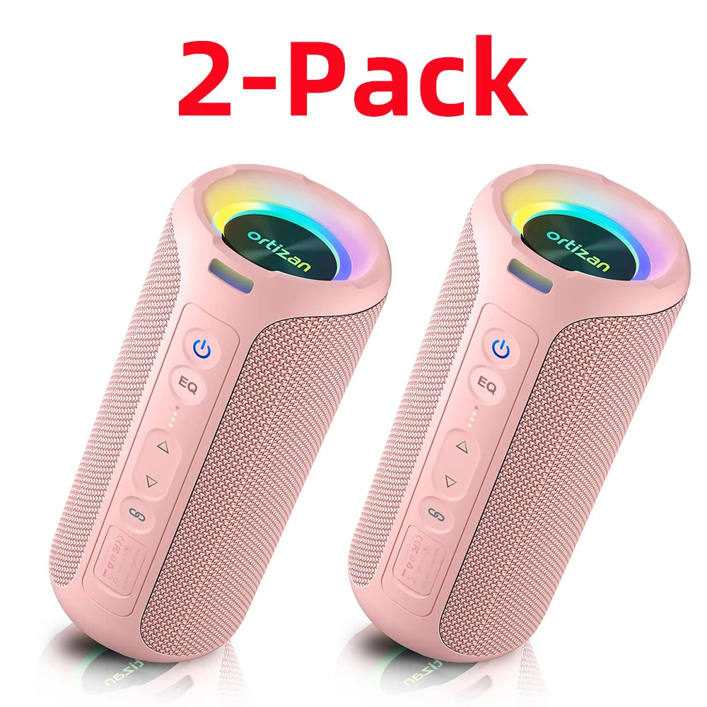 Ortizan X8 Pro 40W Bluetooth Speaker – IPX7 Waterproof, 30H Battery, Portable Outdoor by Unknown Supply