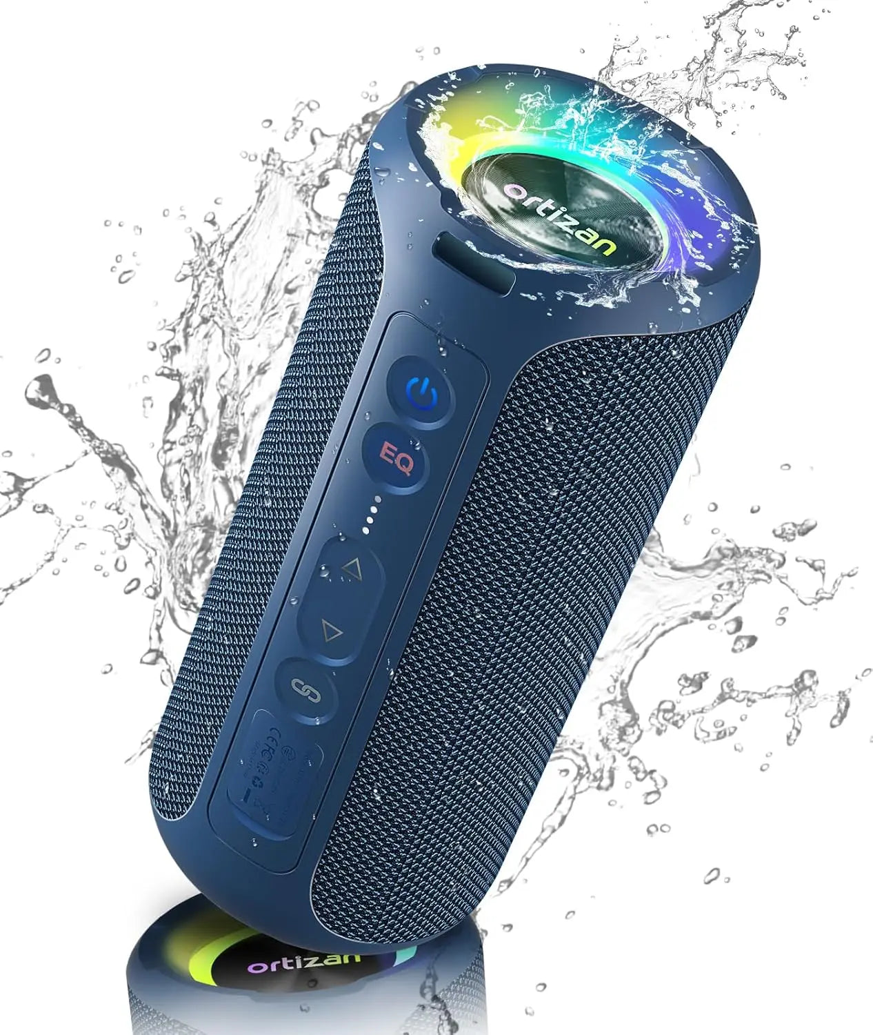 Ortizan X8 Pro 40W Bluetooth Speaker – IPX7 Waterproof, 30H Battery, Portable Outdoor by Unknown Supply