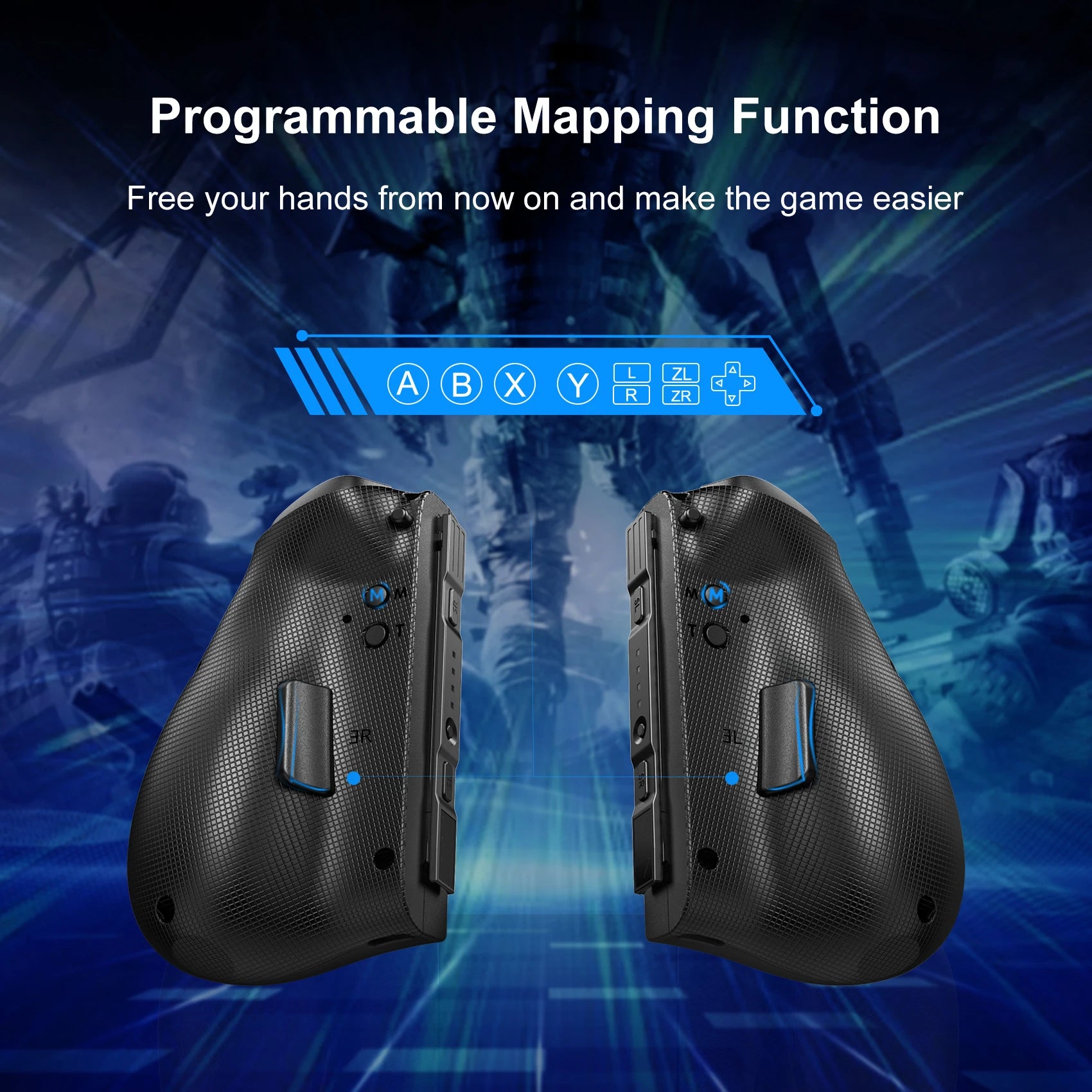 AyeBeau Wireless Controller for Nintendo Switch, OLED & Lite – Hall Effect Joysticks, Gyro, RGB by AyeBeau