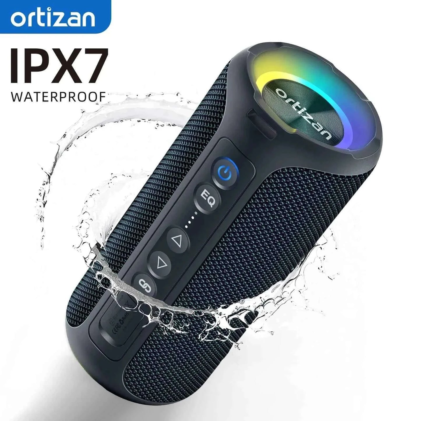 Ortizan X8 Pro 40W Bluetooth Speaker – IPX7 Waterproof, 30H Battery, Portable Outdoor by Unknown Supply