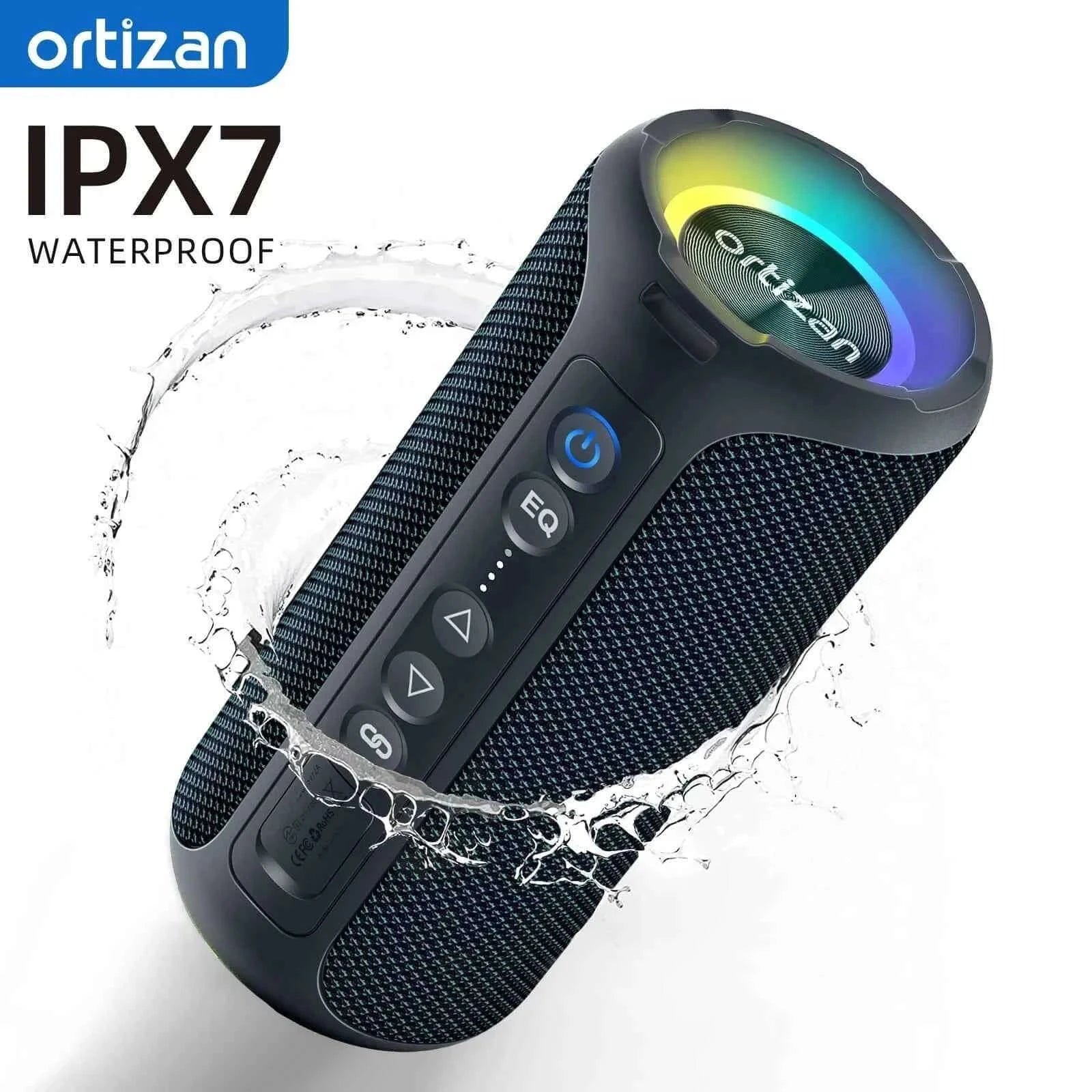 Ortizan X8 Pro 40W Bluetooth Speaker – IPX7 Waterproof, 30H Battery, Portable Outdoor by Unknown Supply