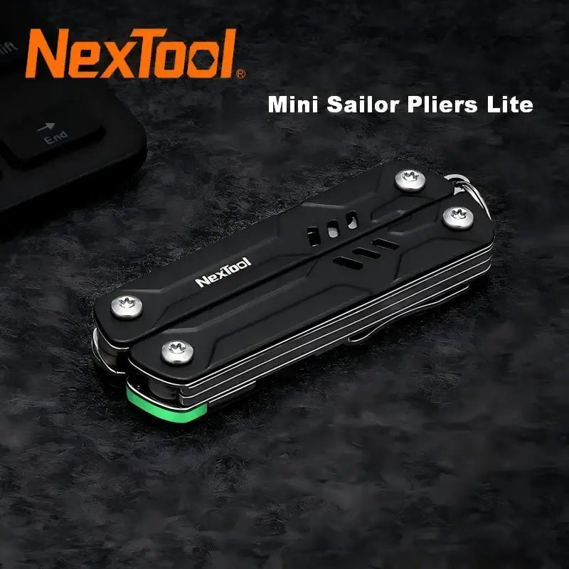 NexTool Mini Sailor Pliers Lite 10 In 1 Folding EDC Multi Tool Scissors Screwdriver Outdoor Portable Equipment Hand Tools by Unknown Supply