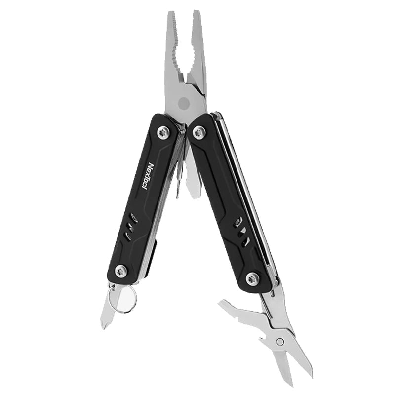 NexTool Mini Sailor Pliers Lite 10 In 1 Folding EDC Multi Tool Scissors Screwdriver Outdoor Portable Equipment Hand Tools by Unknown Supply