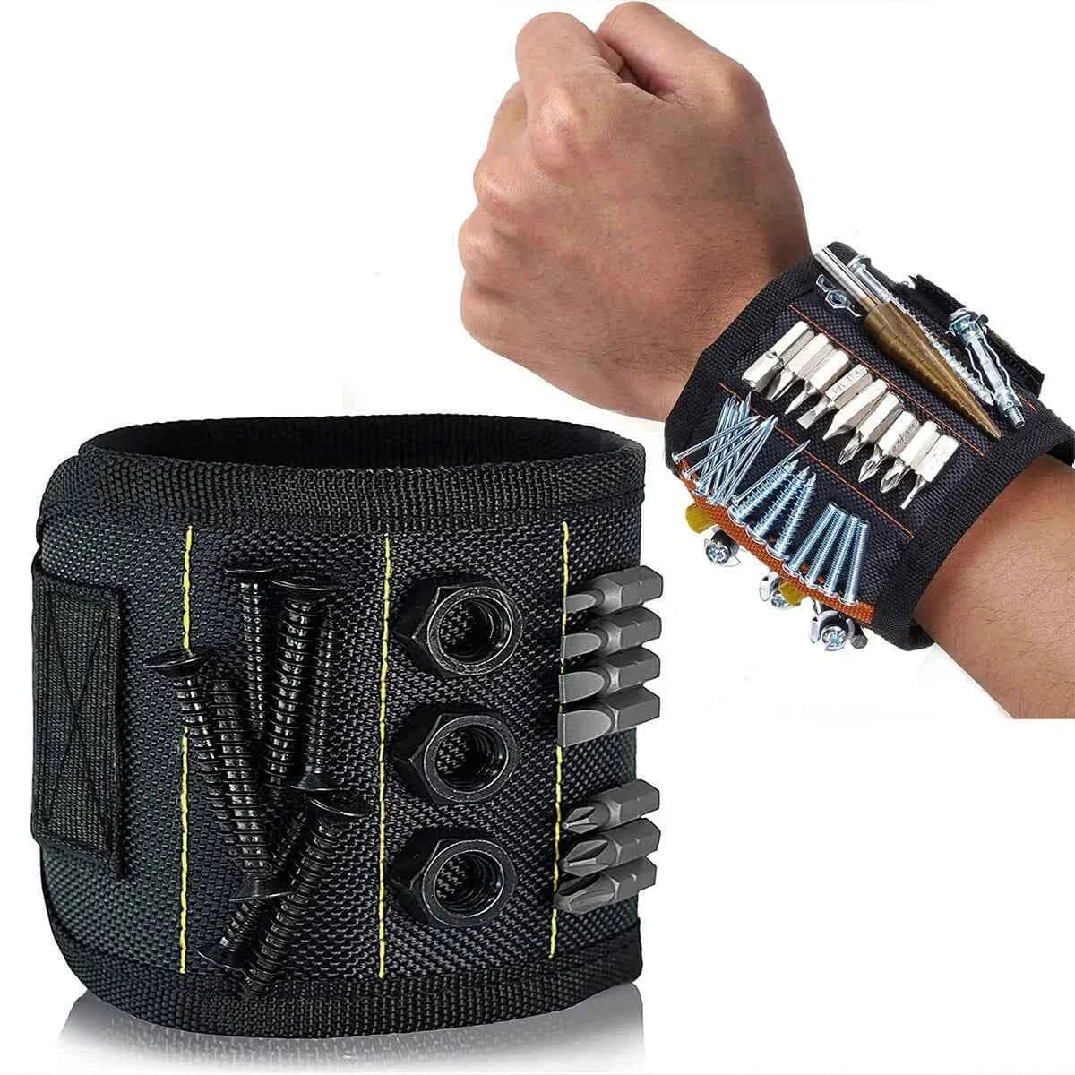 Magnetic Wristband Tool Holder – Holds Screws, Nails & Drill Bits by Unknown Supply