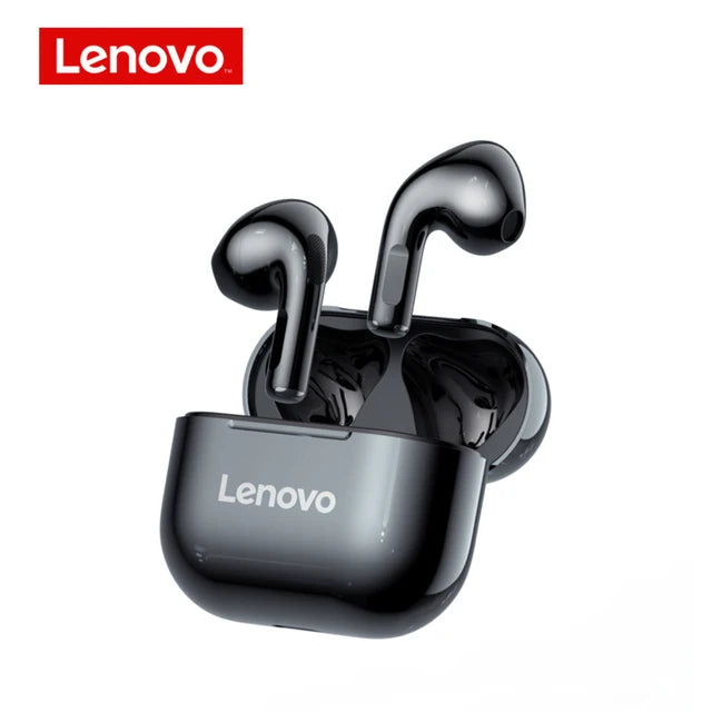 Lenovo LP40 TWS Wireless Earbuds – Bluetooth 5.0 In-Ear Headphones with Mic by Lenovo