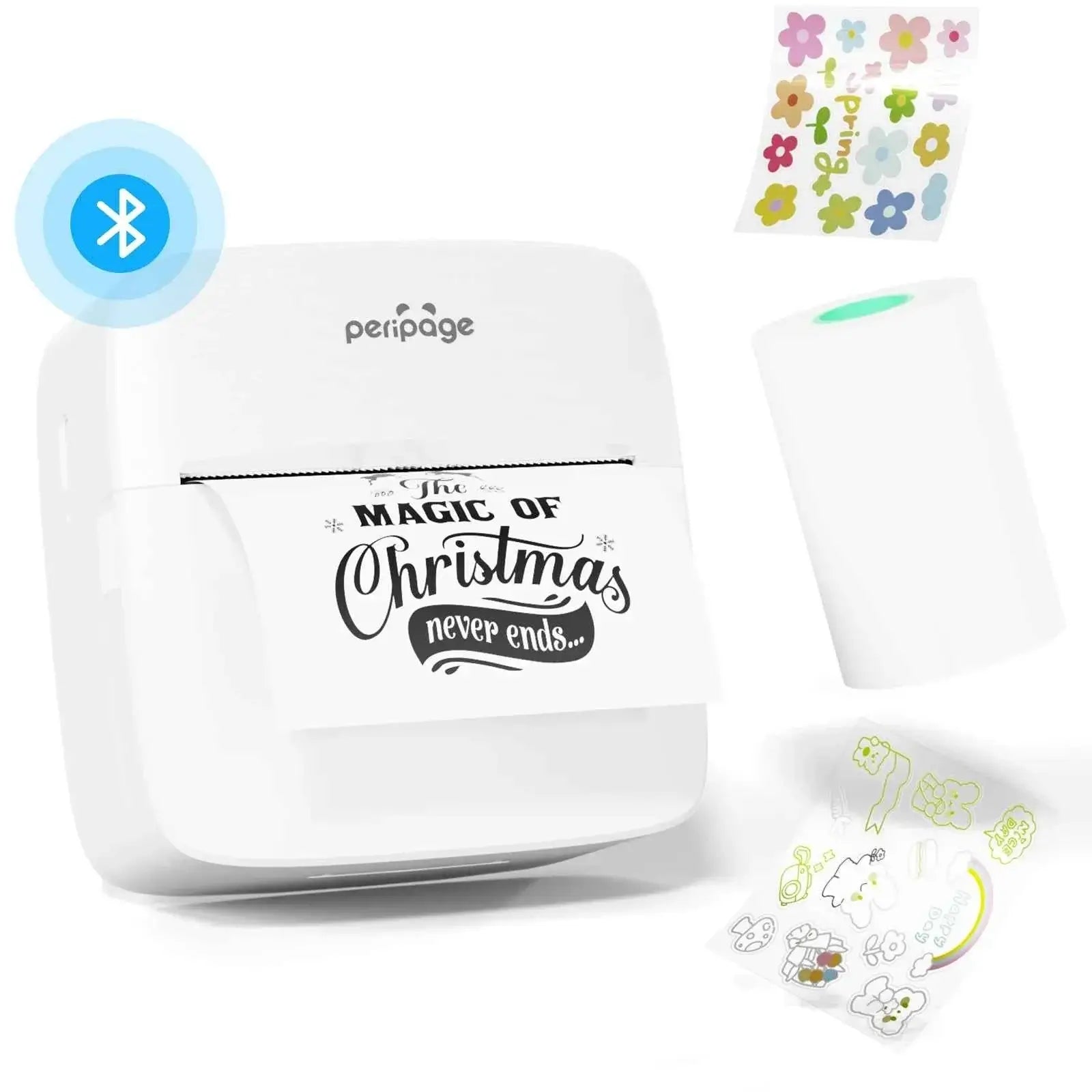 PeriPage Mini Printer, Small Photo Printer for Study Photos Notes,Thermal Sticker Printers Compatible with IOS/Android by Unknown Supply