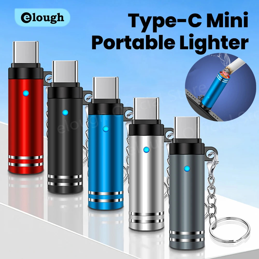 Mini Type-C Lighter – USB-C Electric Lighter for iPhone & Android by Unknown Supply
