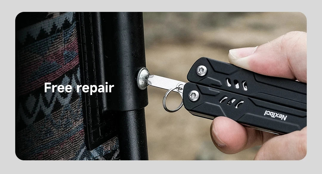 NexTool Mini Sailor Pliers Lite 10 In 1 Folding EDC Multi Tool Scissors Screwdriver Outdoor Portable Equipment Hand Tools by Unknown Supply